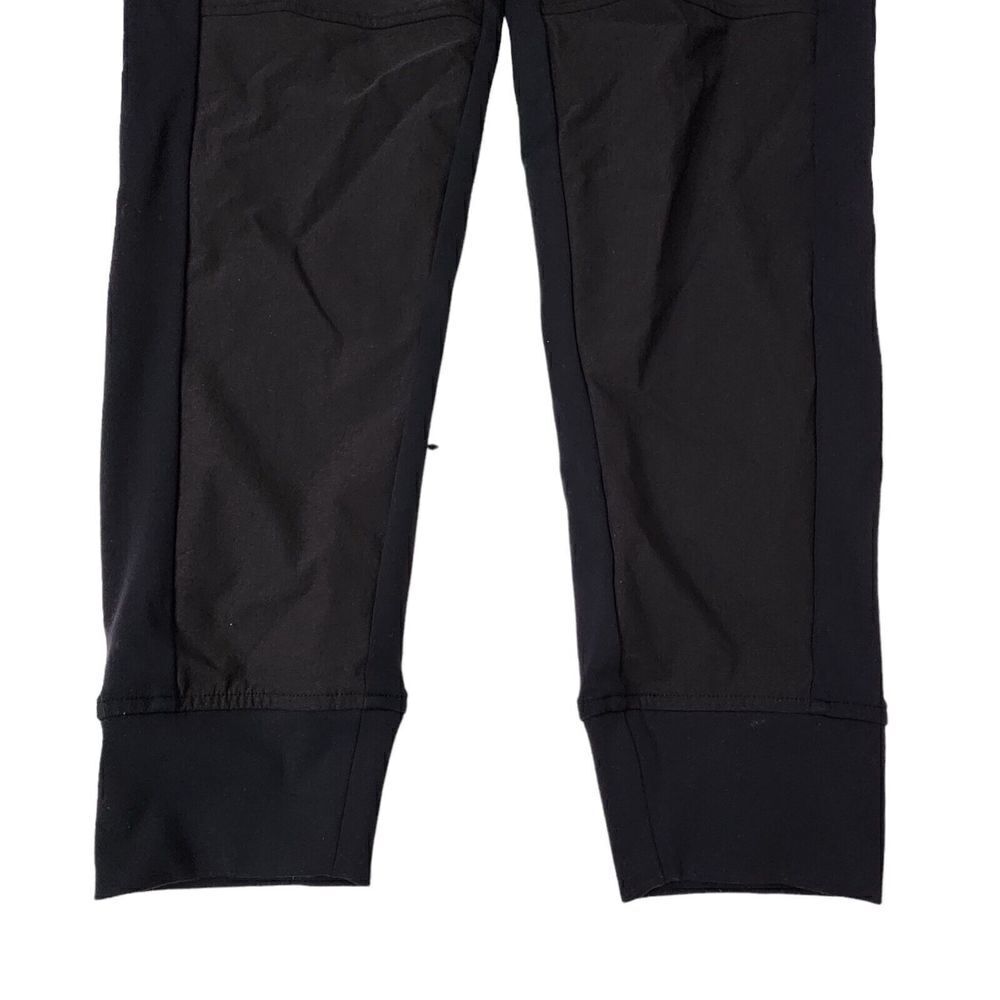 Athleta Joggers Womens 6 Black Headlands Hybrid Trek Hiking Athleisure Gym Pants - Picture 5 of 11
